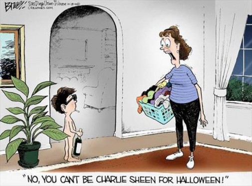 Nie, nie... žiadny Charlie Sheen :-)